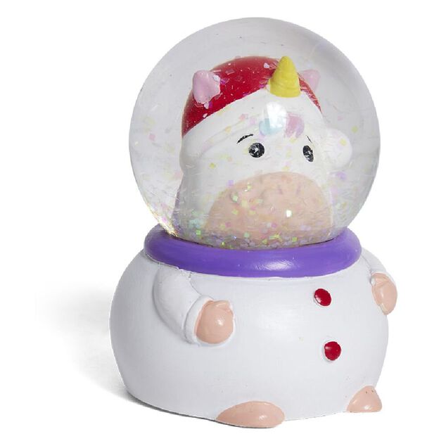 Boule à neige Noël Ø4,5xH7cm