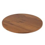 Plateau tournant rotatif en bambou &Oslash;35cm