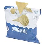 Pince &agrave; sachet chips jaune x2