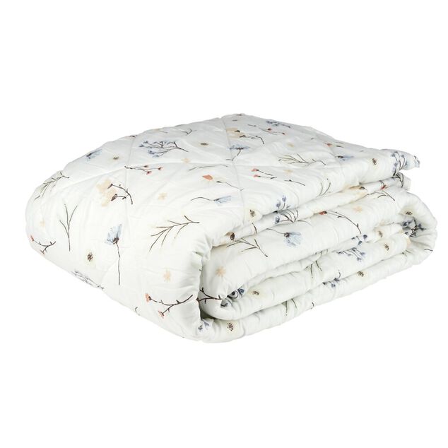Couette 2 personnes 240x220cm imprim&eacute; motif floral (4 mod&egrave;les)