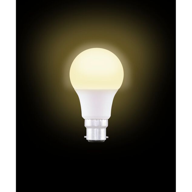 Ampoule LED B22 blanc chaud 8,5W=60W 806lms classe F