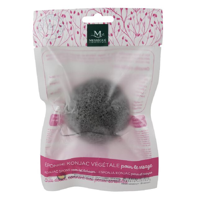 &Eacute;ponge v&eacute;getal pour le visage Konjac de Messegu&eacute;