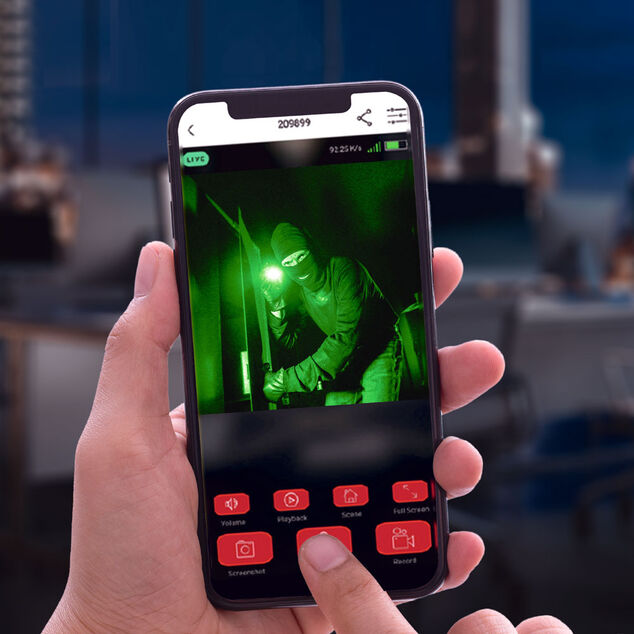 Sonnette vid&eacute;o sans fil connect&eacute;e d&eacute;tecteur de pr&eacute;sence