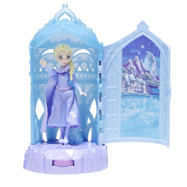 Poup&eacute;e tourelle reine des neiges Frozen &Oslash;7,5xH16cm (3 mod&egrave;les)