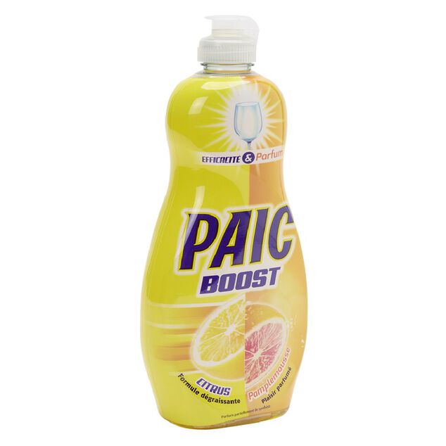 Liquide vaisselle Paic boost 500 ml citrus et pamplemousse