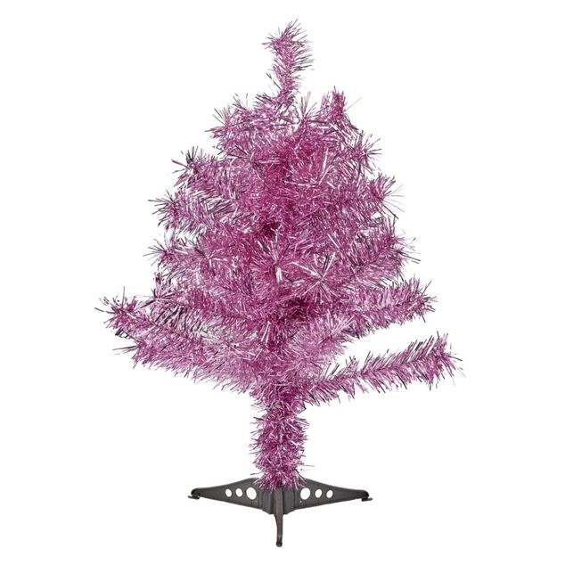 Sapin artificiel scintillant &agrave; poser 19X19XH40 cm (3 mod&egrave;les)