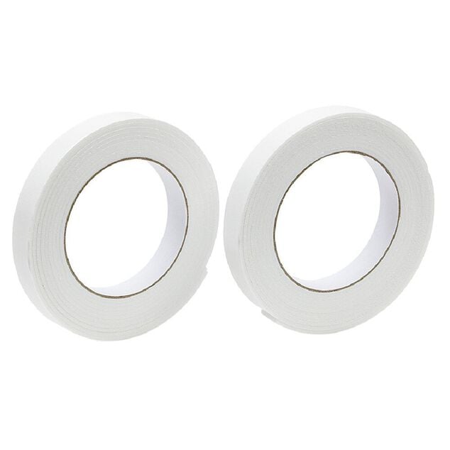 Adh&eacute;sif double face mousse x2