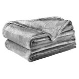 Plaid gris foncé uni