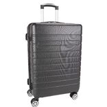 Valise rigide plastique noir H66cm