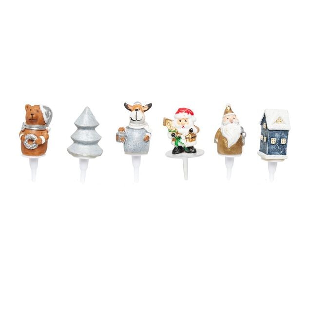 D&eacute;coration pour b&ucirc;che de No&euml;l x5
