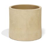 Pot en terre cuite gris fonc&eacute; &Oslash;28xH25cm