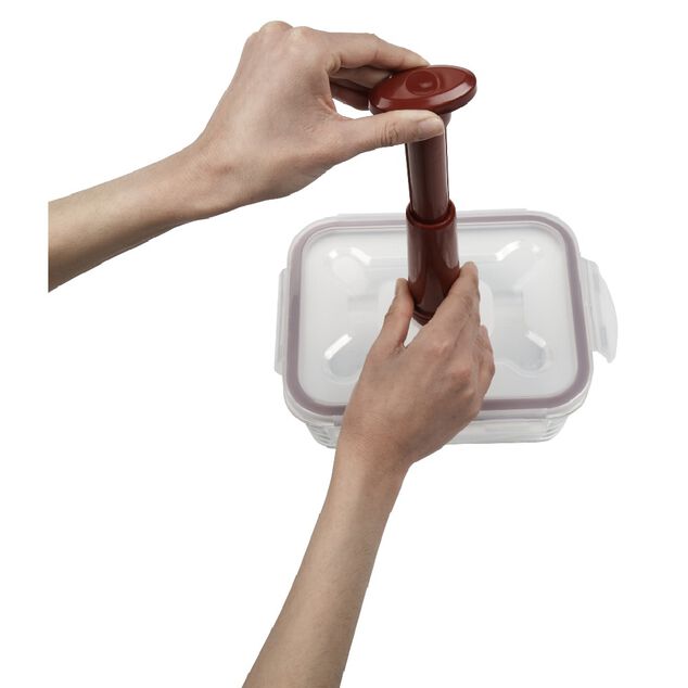 Pompe vide d'air pour boite en verre