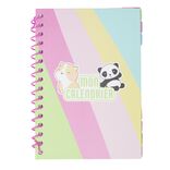 Carnet kawaii Mon Calendrier &agrave; spirale format A5 14,8x21cm