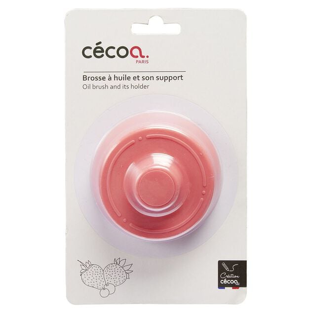 Brosse &agrave; huile en silicone pour po&ecirc;le