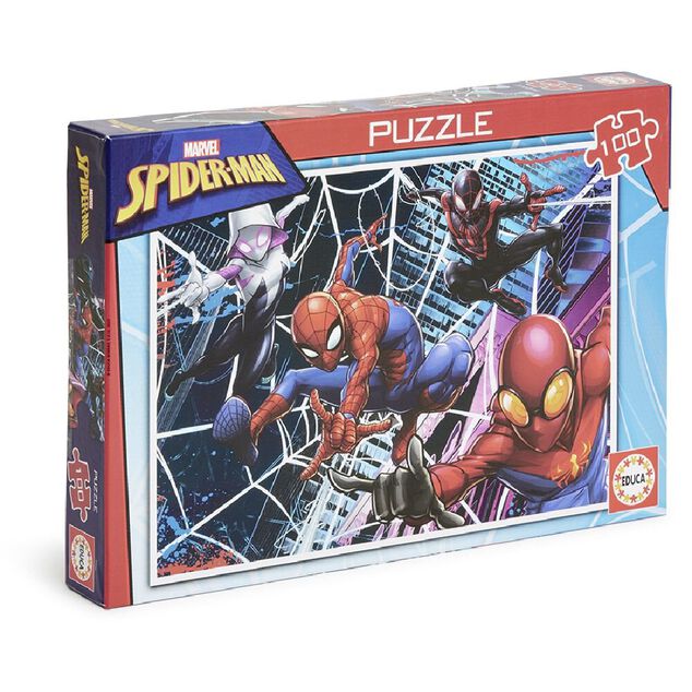 Puzzle enfant 100 pièces Spiderman