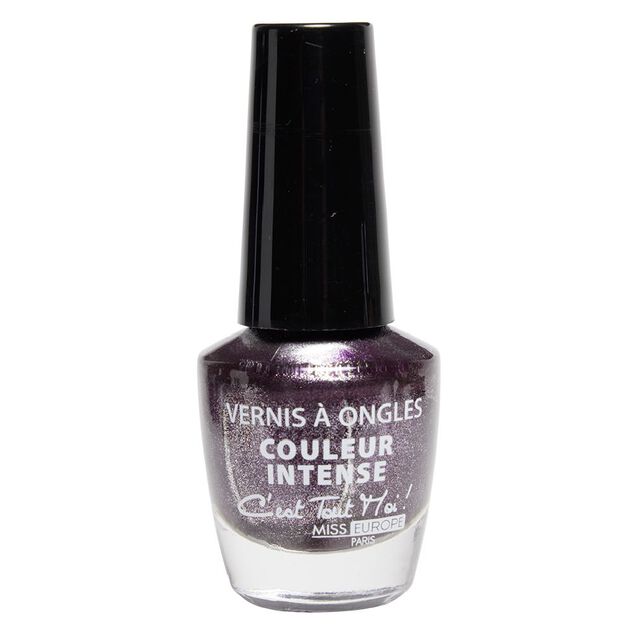 Vernis m&eacute;tallique mauve f&eacute;line n&deg;06