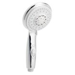 Pommeau de douche multifonctions m&eacute;tal avec tuyau