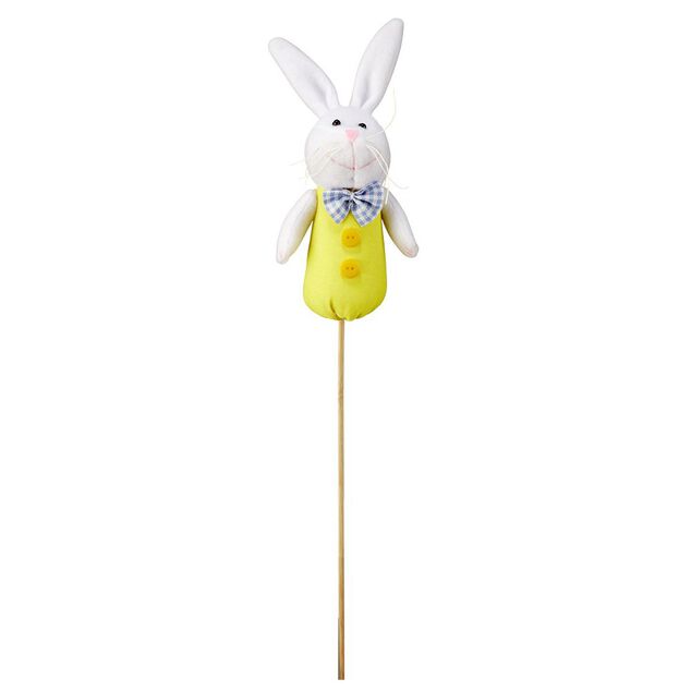 Pic lapin d&eacute;coration de P&acirc;ques H.46 cm