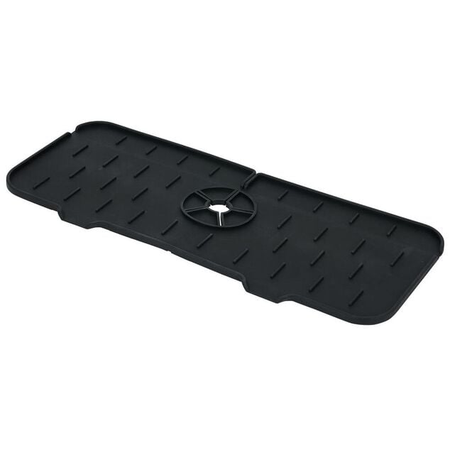Tapis en silicone pour contour de robinet - L.36xl.14cm