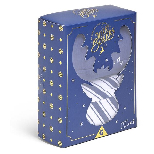 Coffret cale&ccedil;on de No&euml;l x2 - Taille XL