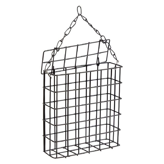 Support nourriture oiseau noir