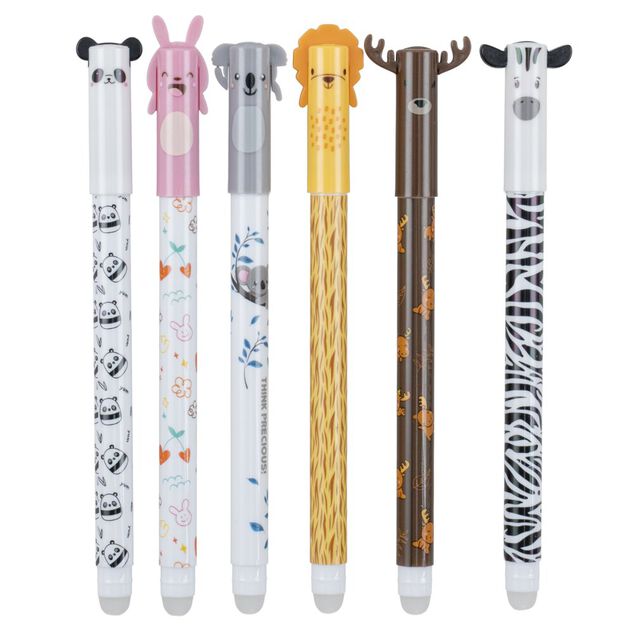 Stylo animal L14,5cm (6 mod&egrave;les)