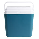 Glacière électrique 24L bleu et blanc - 34x29xH34cm
