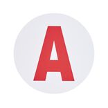 Sticker voiture jeune conducteur A &Oslash;15cm