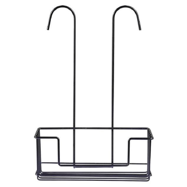 Serviteur de douche mitigeur m&eacute;tal noir