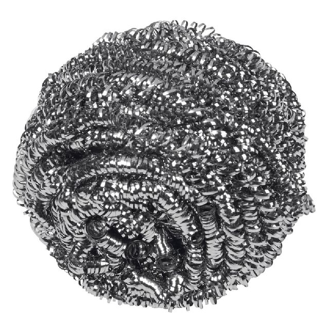 &Eacute;ponge grattante en m&eacute;tal x6