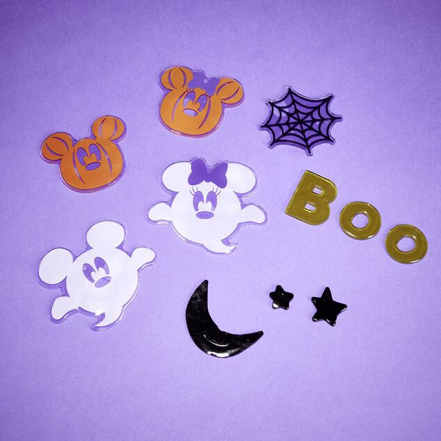 Stickers gel Disney Halloween Minnie et Mickey