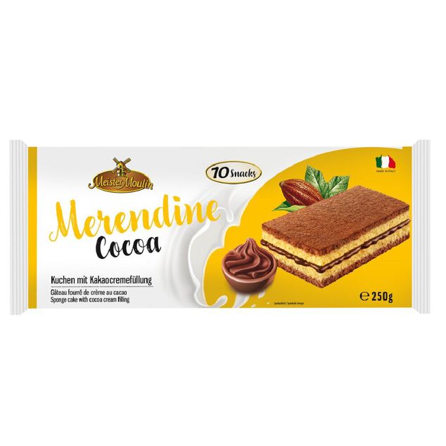 GÂTEAU MERENDINE COCOA DE MEISTER MOULIN x 10