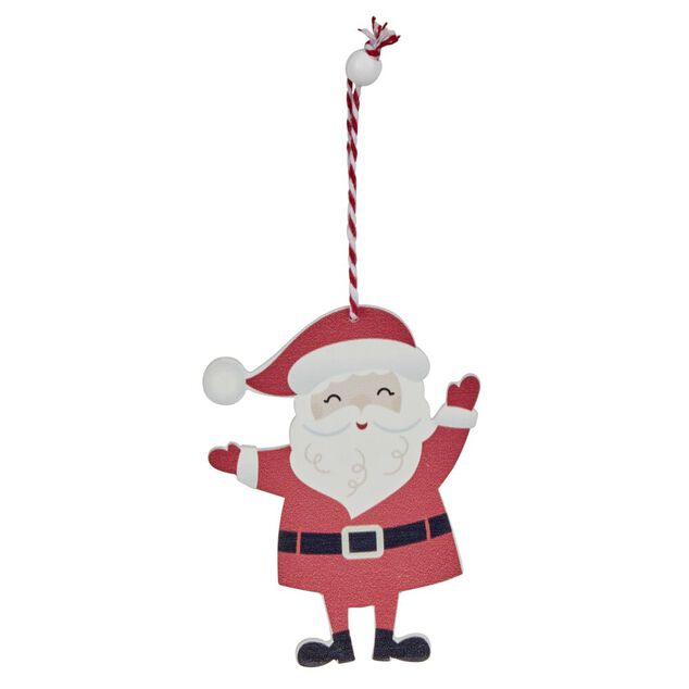 Décoration de Noël en bois à suspendre