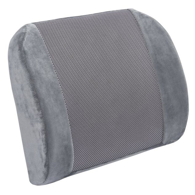 Coussin &agrave; m&eacute;moire de forme support lombaire