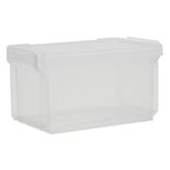 Bo&icirc;te &agrave; clips transparent 0,7 L