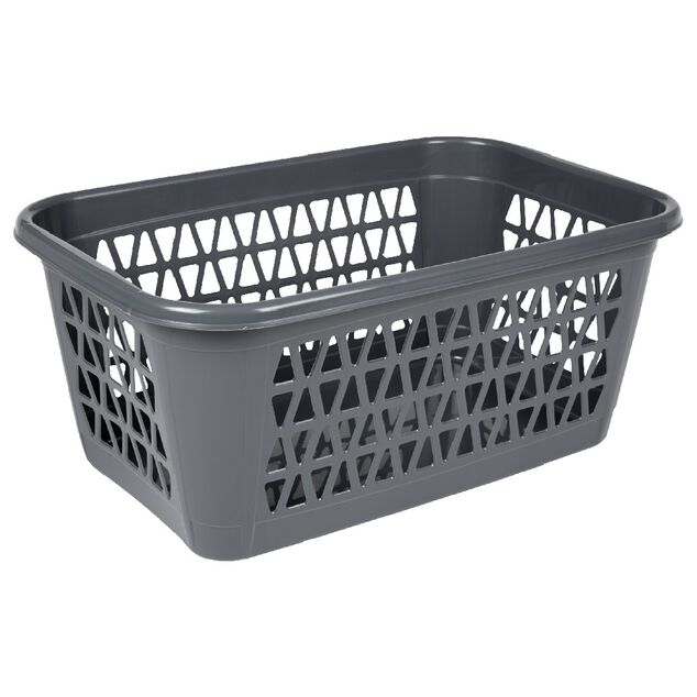 Pani&egrave;re &agrave; linge grise 40 L