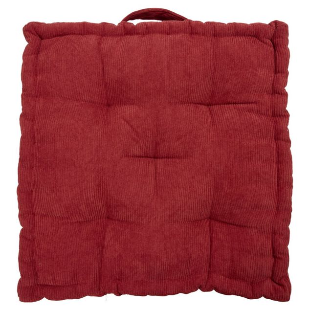 Coussin de sol carr&eacute; c&ocirc;tel&eacute; 5 points 45x45cm (3 mod&egrave;les)