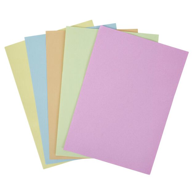 Lot de 250 feuilles de papier couleur A4 80g