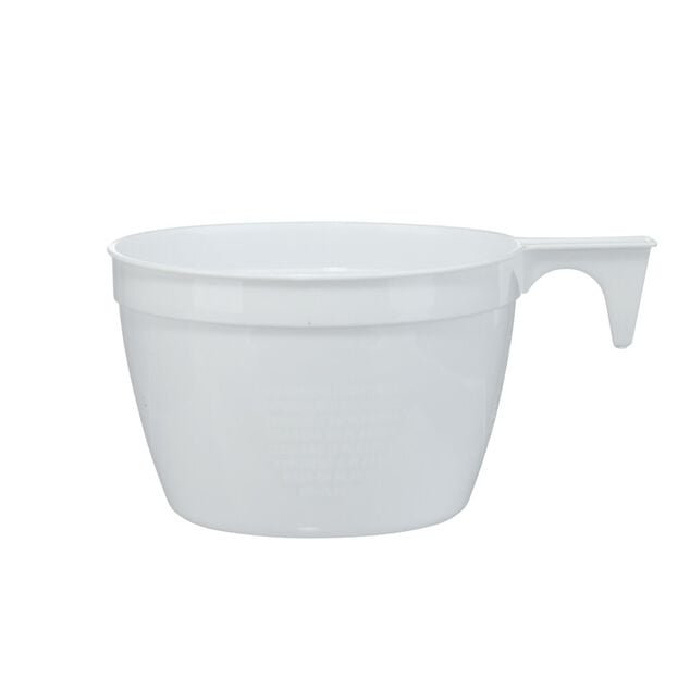 Tasse cappuccino plastique x12 blanc &Oslash;8,5xH5,5cm