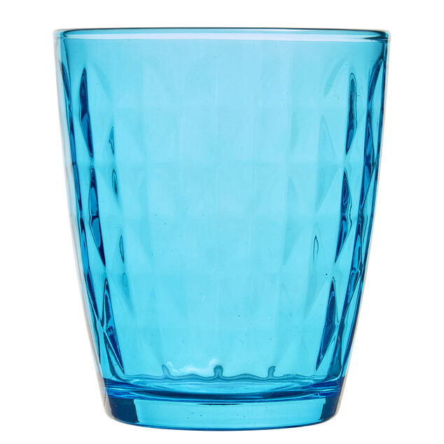 Verre gobelet coloré uni x 4