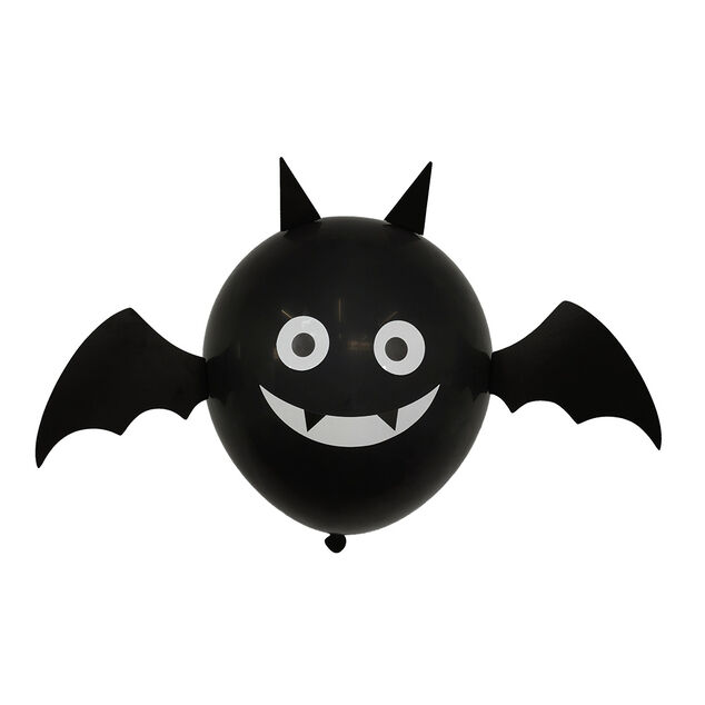 Kit arche ballons Halloween noir et orange 4m