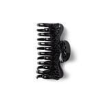 Pince cheveux crabe noir brillant L9cm