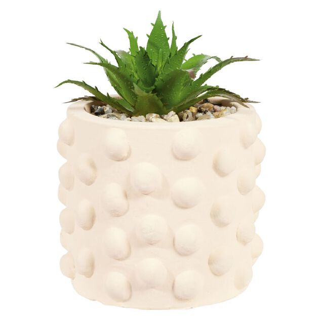 Plante artificielle pot bubble &Oslash;7,5xH.11cm