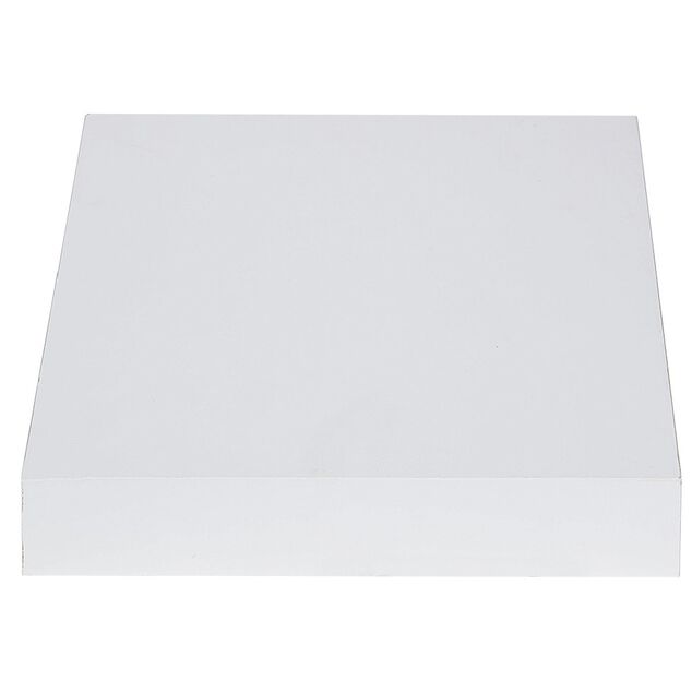 &Eacute;tag&egrave;re murale carr&eacute;e bois blanc