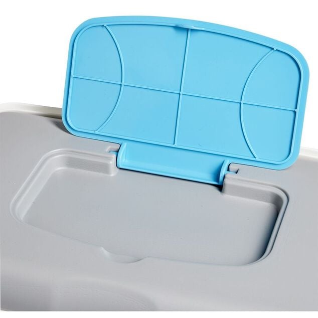 Lot de 3 glaci&egrave;res 25/4,5/2L plastique bleu