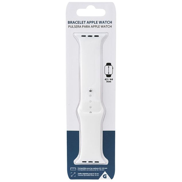 Bracelet pour Apple Watch en silicone 42/44 mm