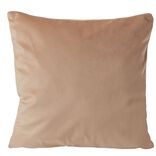 Housse de coussin velours 40x40cm orange