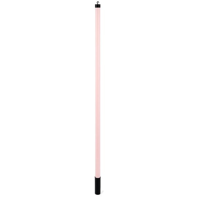 Tube n&eacute;on LED rose plastique &Oslash;3,3xH116cm