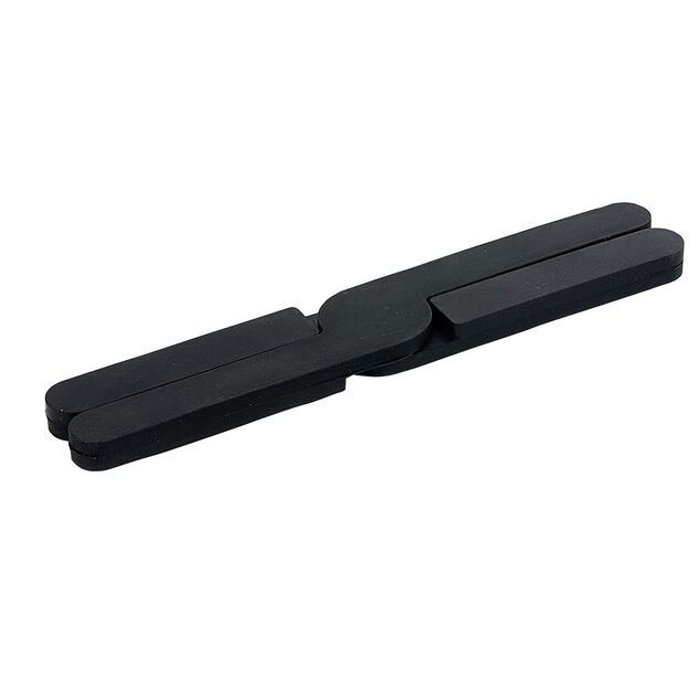 Dessous de plat extensible en silicone noir