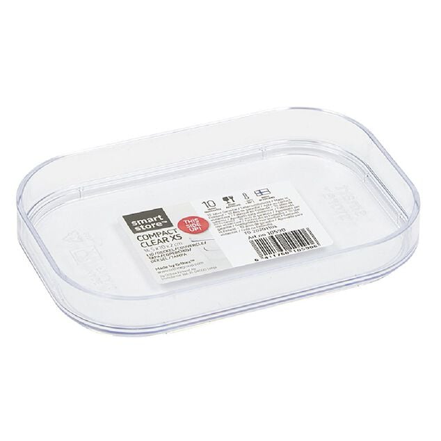 Couvercle pour bo&icirc;te de rangement SmartStore Compact Clear XS